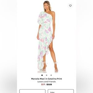 Lovers and Friends Spring Floral Gown